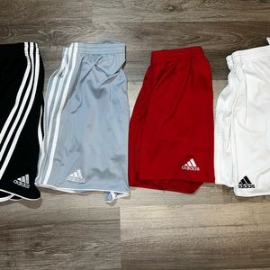 4 Adidas athletic shorts
